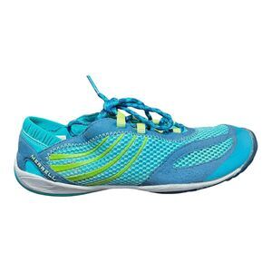 Merrell Pace Glove Caribbean Sea Women's Running Shoes 7 Vibram Barefoot J89536